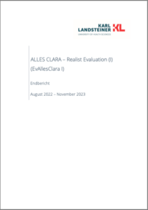 Alles Clara – Realist Evlauation 1