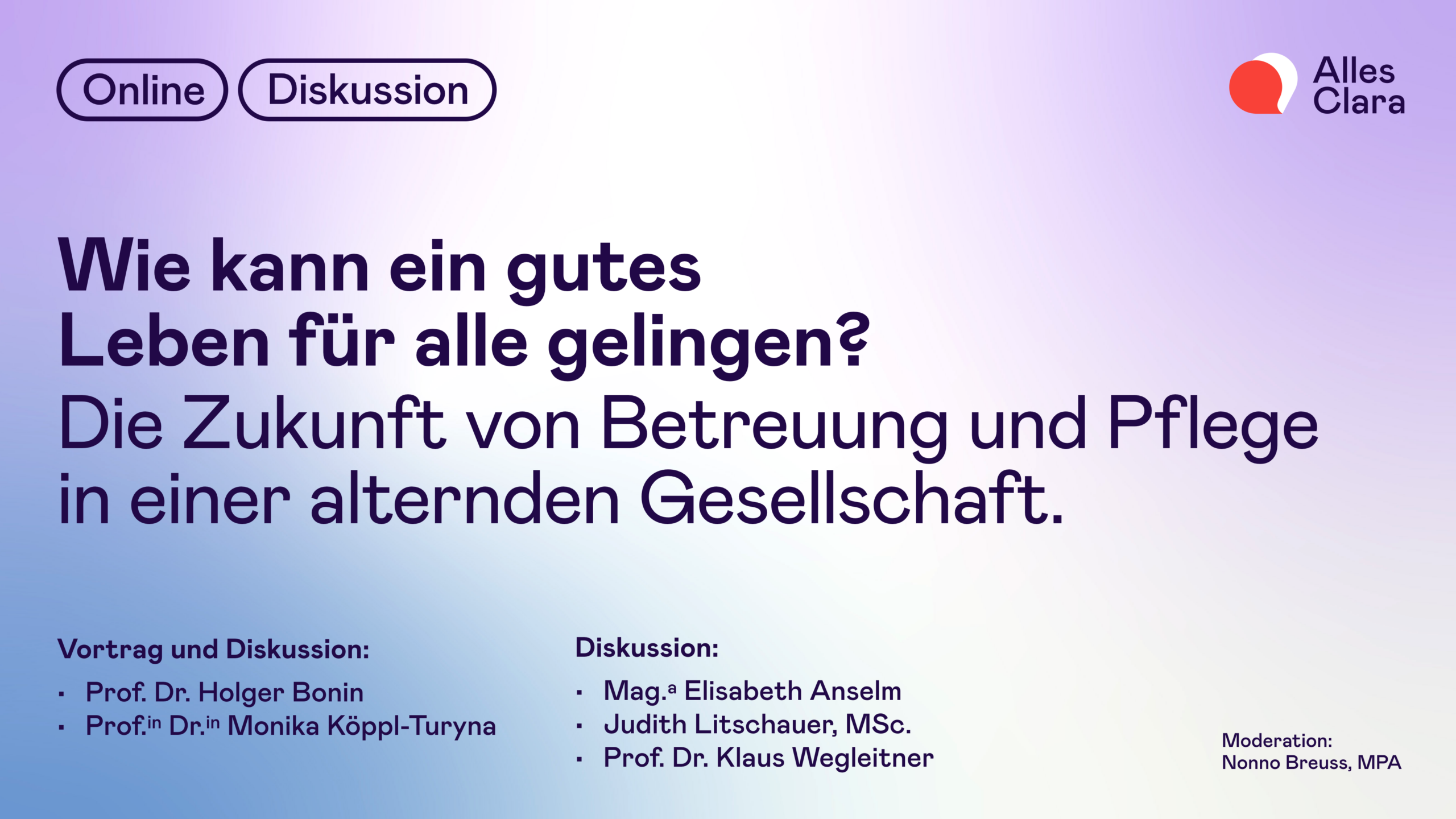 Kann ein gutes Leben für alle gelingen?